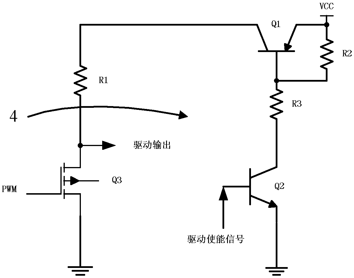 LED lamp high-voltage output control device and control method