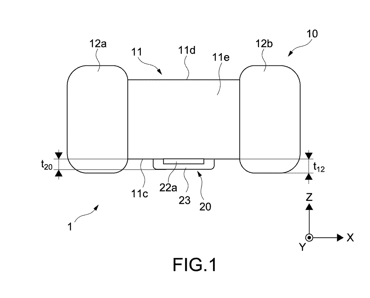 Composite electronic component, composite electronic component package, circuit board, and method of producing a composite electronic component