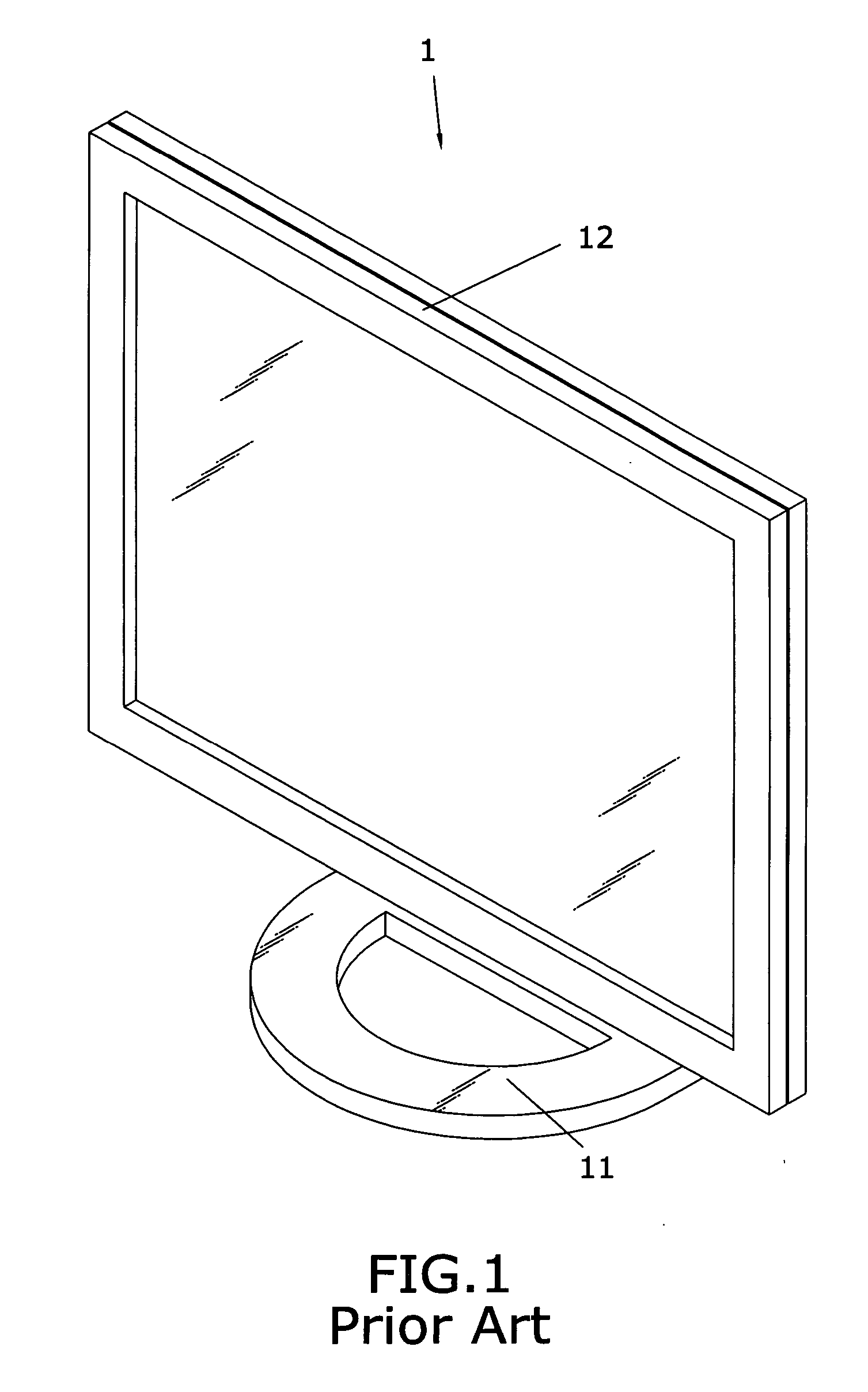 Liquid Crystal Display power-driven structure