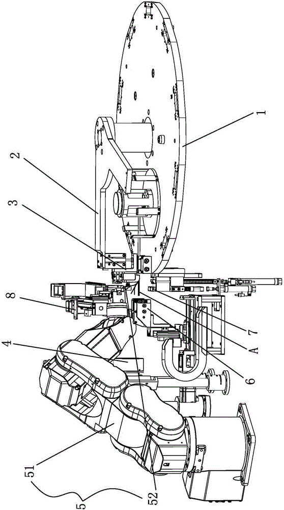 Automatic branching equipment for cables and branching method of automatic branching equipment