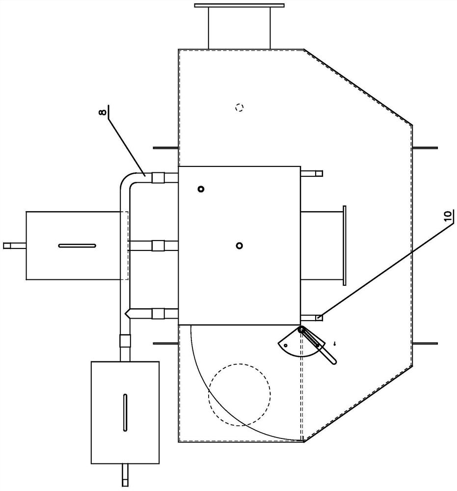 Energy-saving distilled water machine of gas-fired boiler