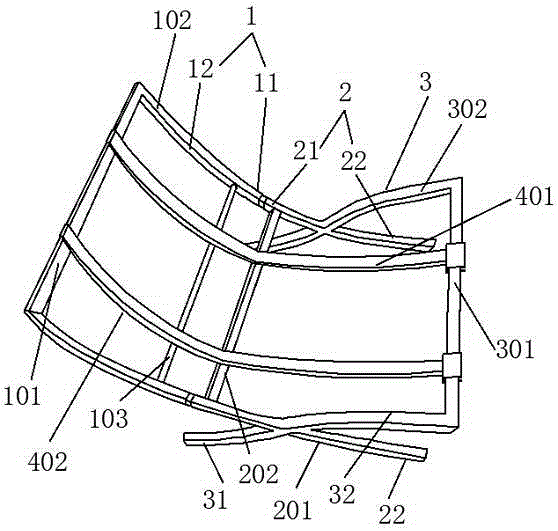 Detachable sofa support