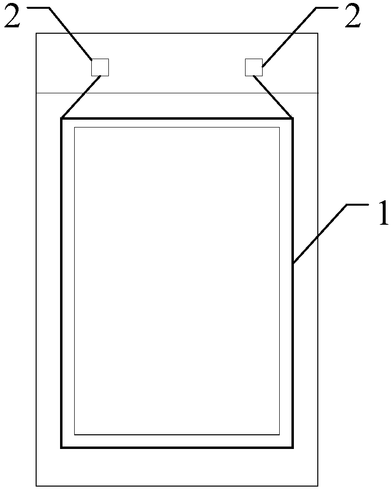 Display panel power supply device, manufacturing method, power supply method and display device