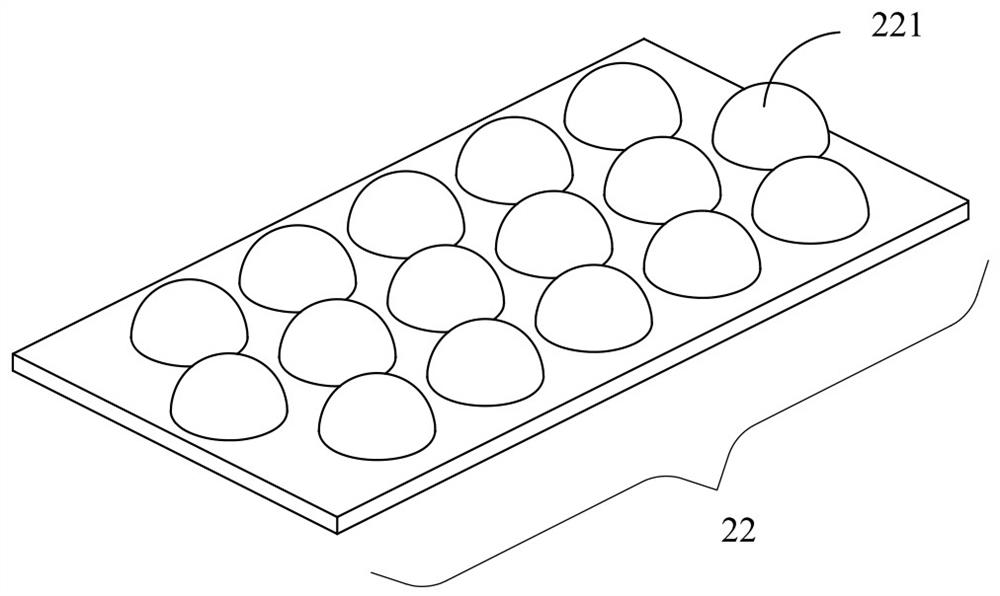 Thin liquid crystal display backlight illumination system with directivity