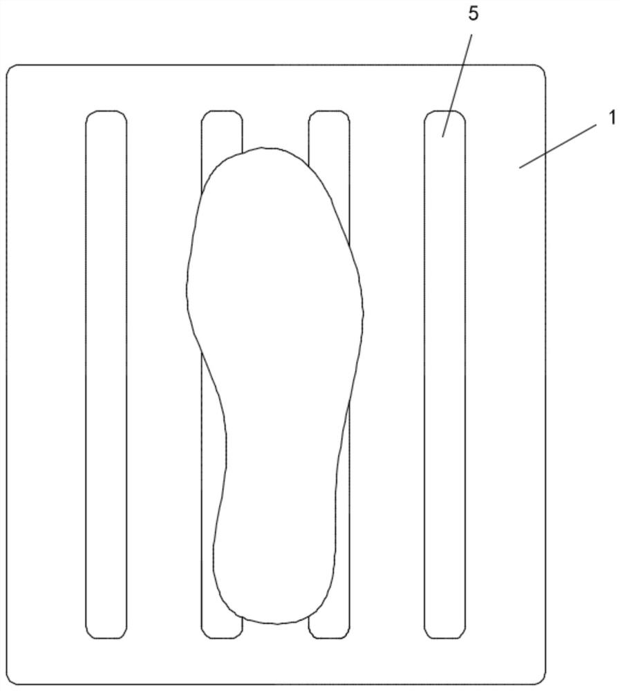 A strip direction guide brick