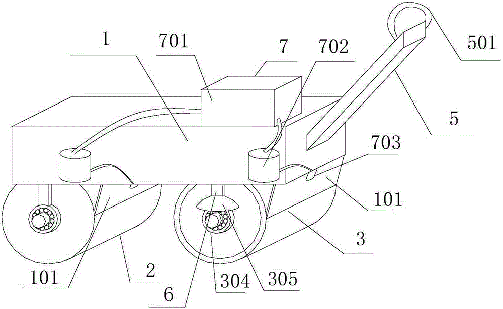 Scraper adjustable road roller for constructional engineering