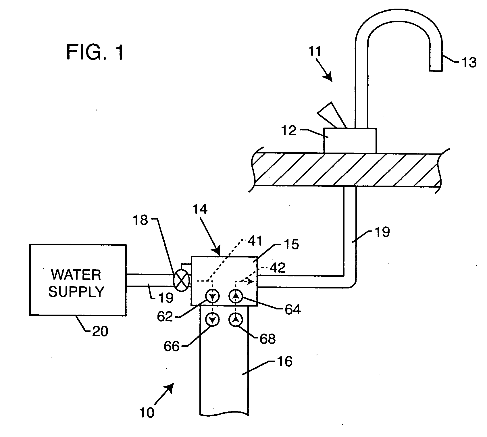 Filter cartridge and manifold for a water purification system