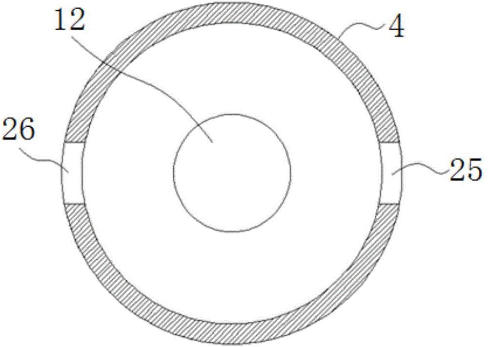 Fruit and stem processing device used for dragon fruit seed production