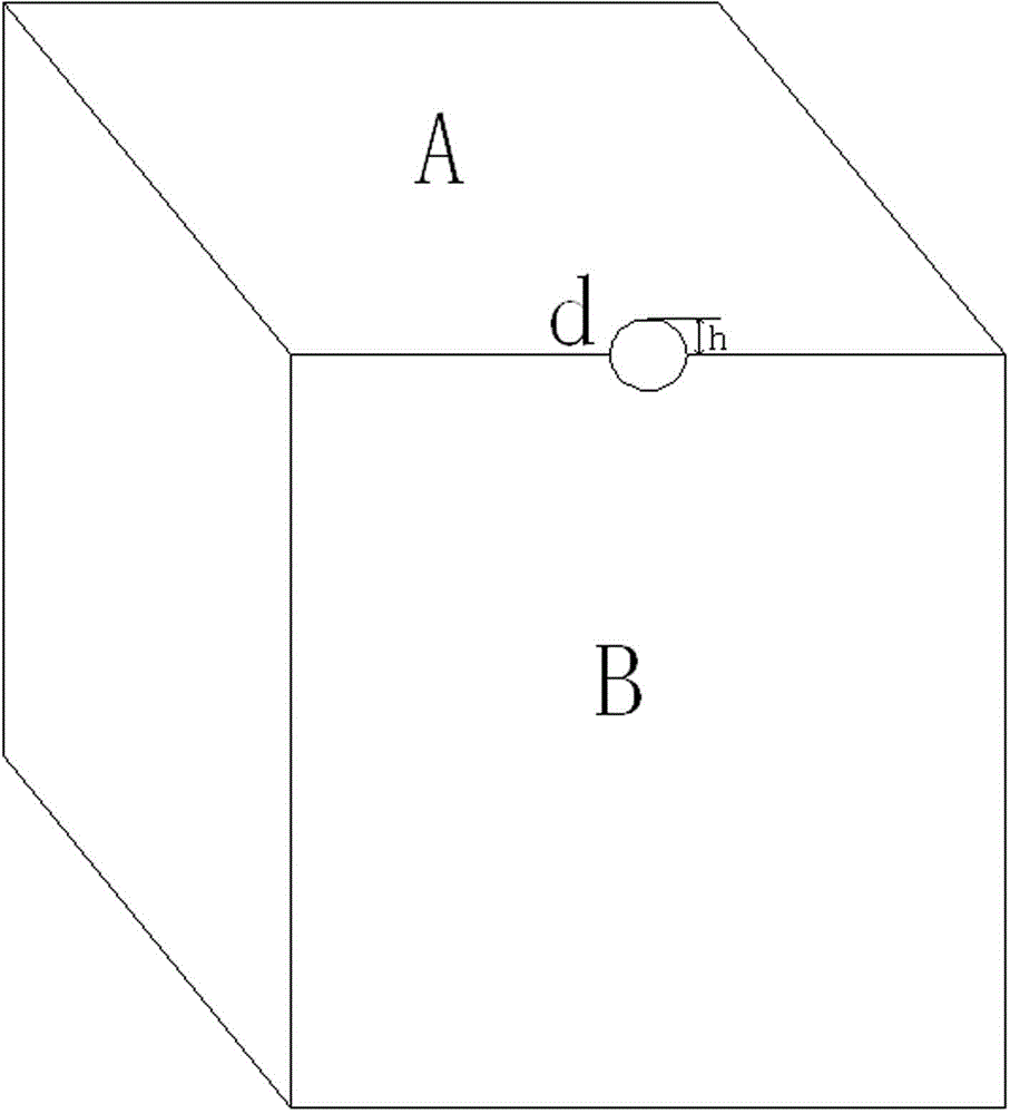 Method for measuring micron-order depths of pits of component