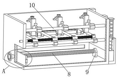 Casting equipment with good cooling effect