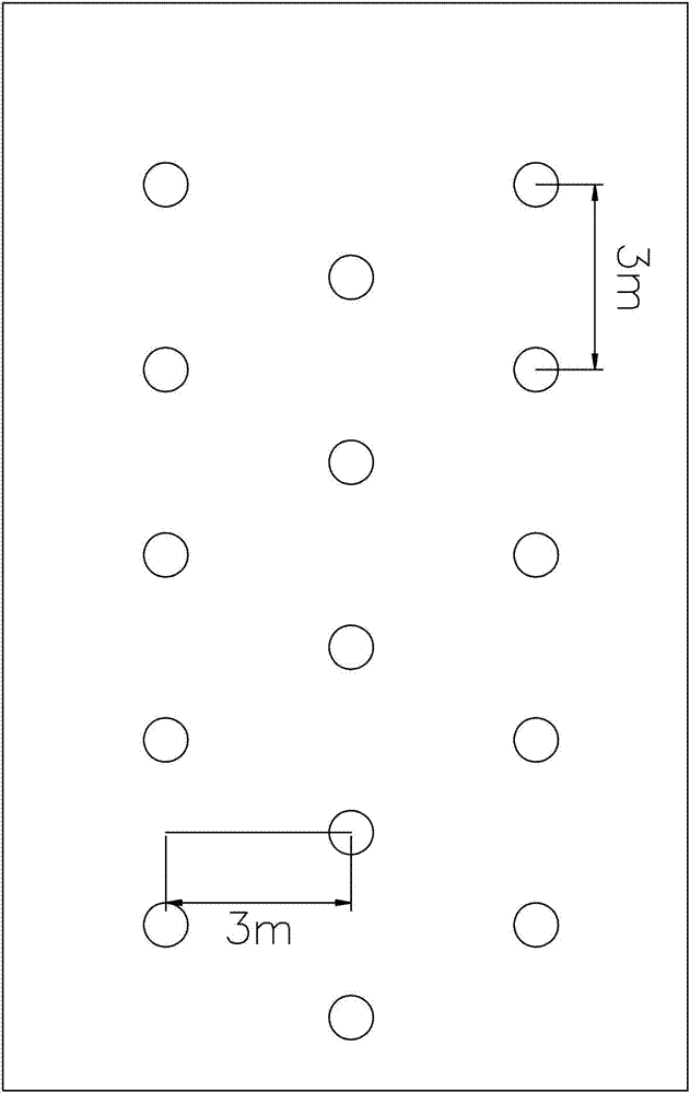 Anchor hole based slope afforesting method and system