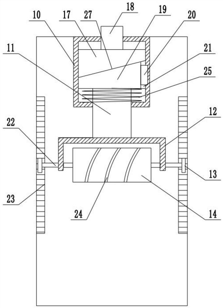 Glass fiber melting and infiltrating device