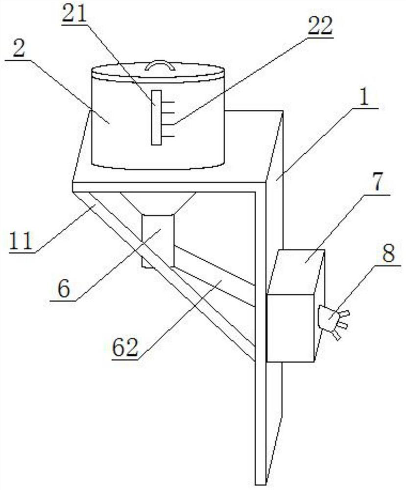 Novel agricultural mechanical fertilization device