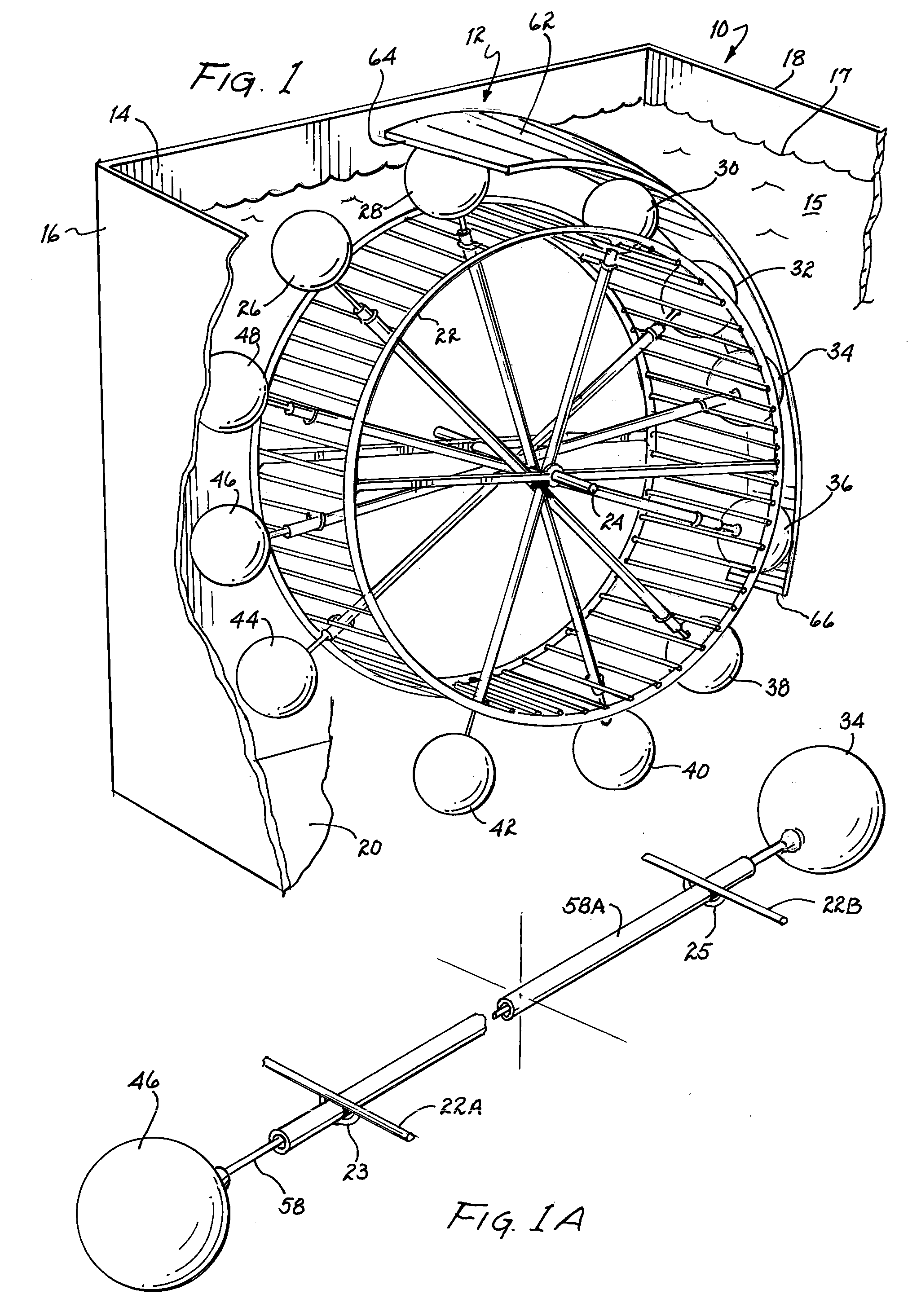 Engine using bouyant elements