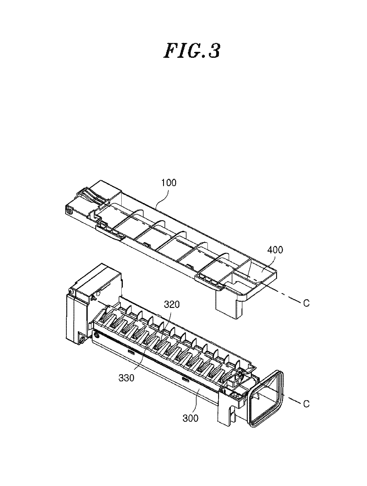 Ice-making device for refrigerator