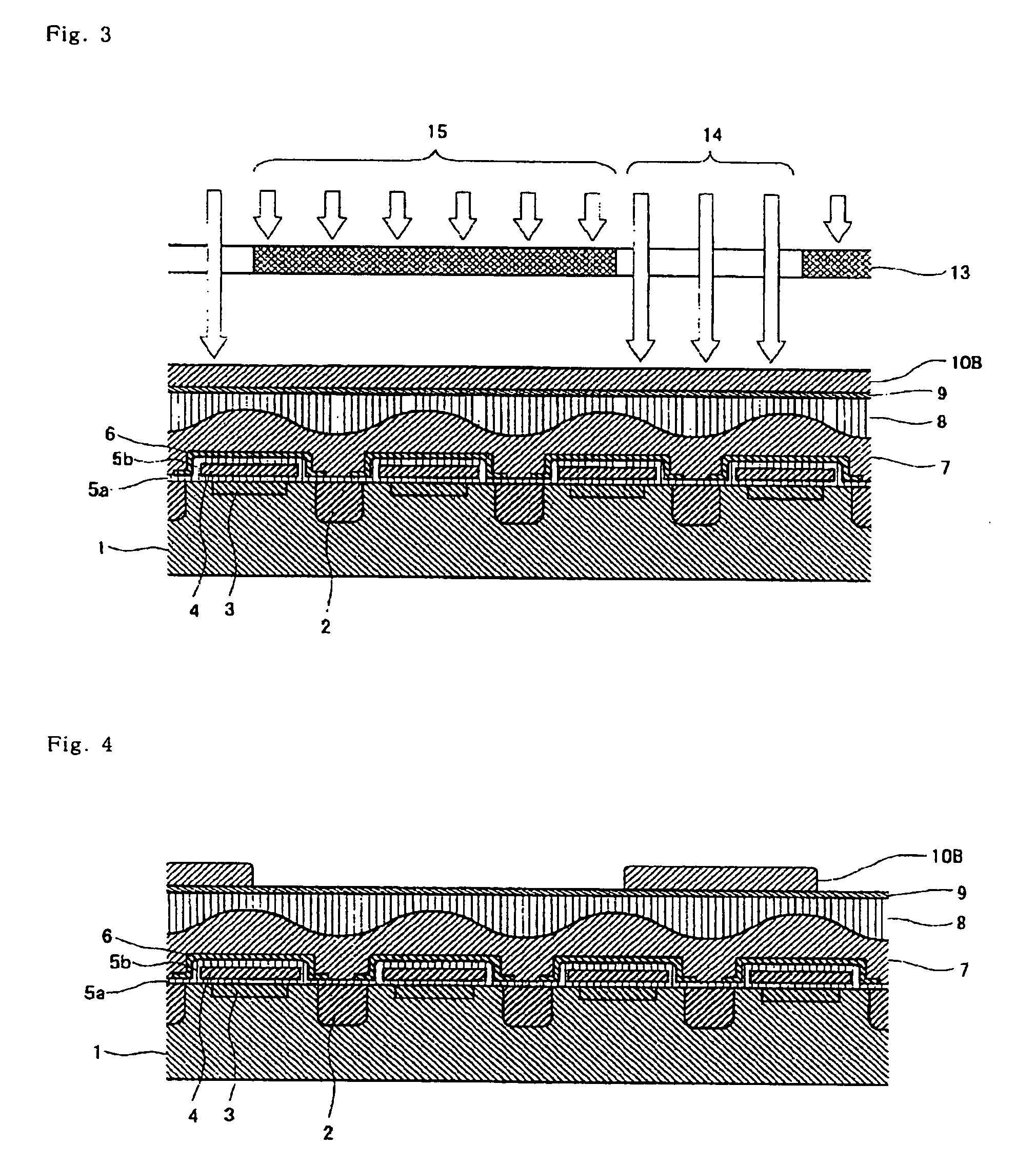 Colored photosensitive resin composition, and color filter array and solid-state image pickup device using the same