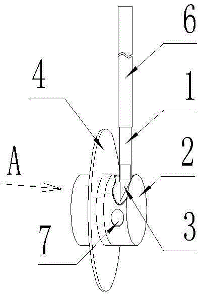 Cable distance measuring instrument