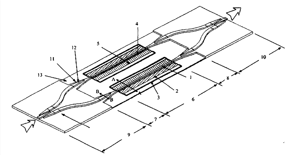 Electro-optical modulation system and electro-optical switch or optical attenuator formed by electro-optical modulation system