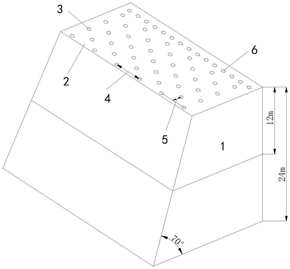 A buffer blasting method for high bench and large aperture in open pit ...