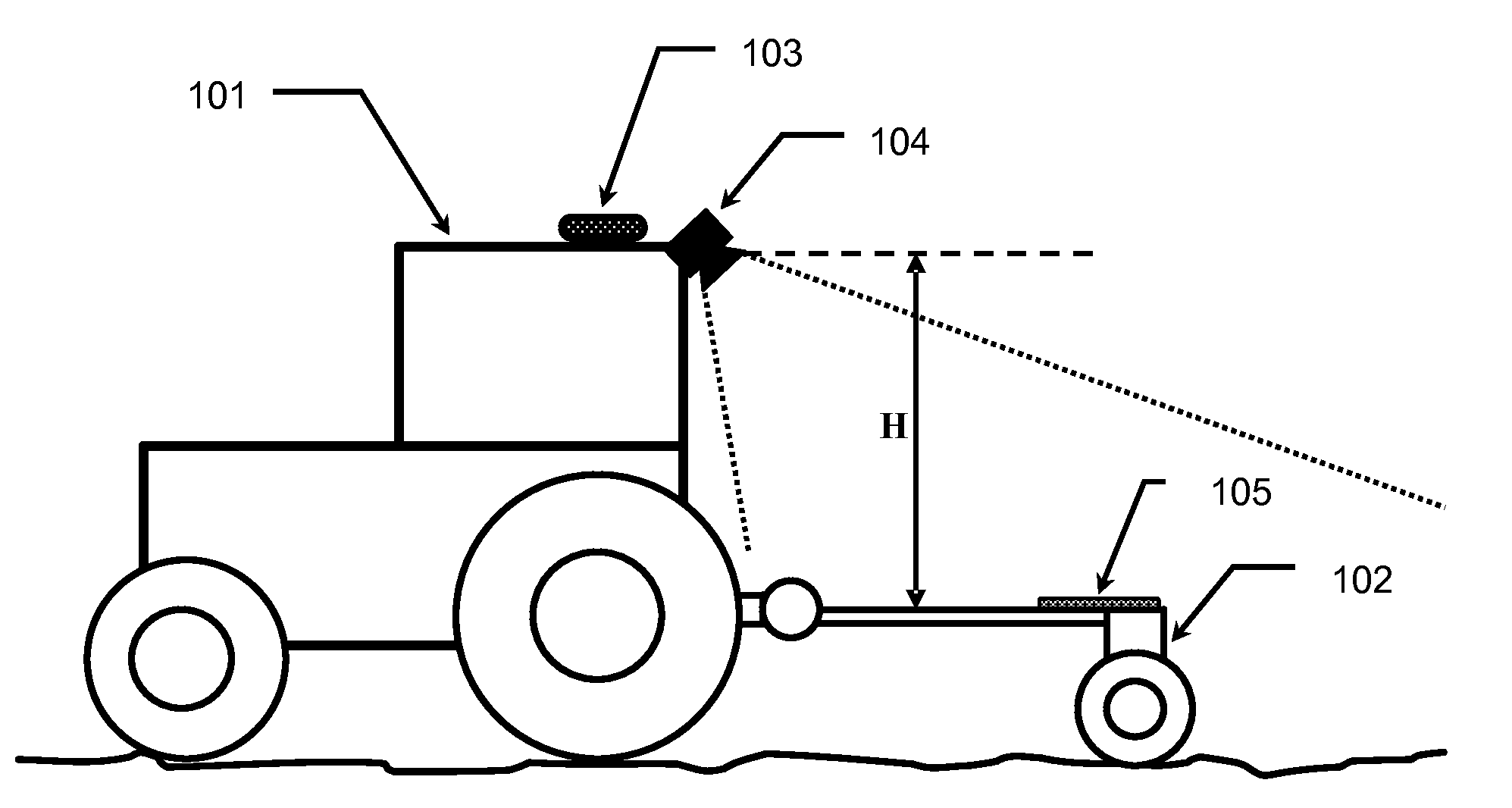 Method for determining position and orientation of vehicle trailers