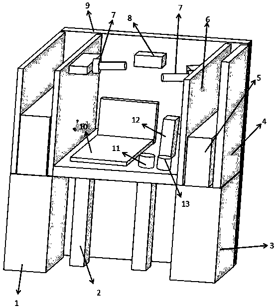 A machine testing apparatus for preventing cheat