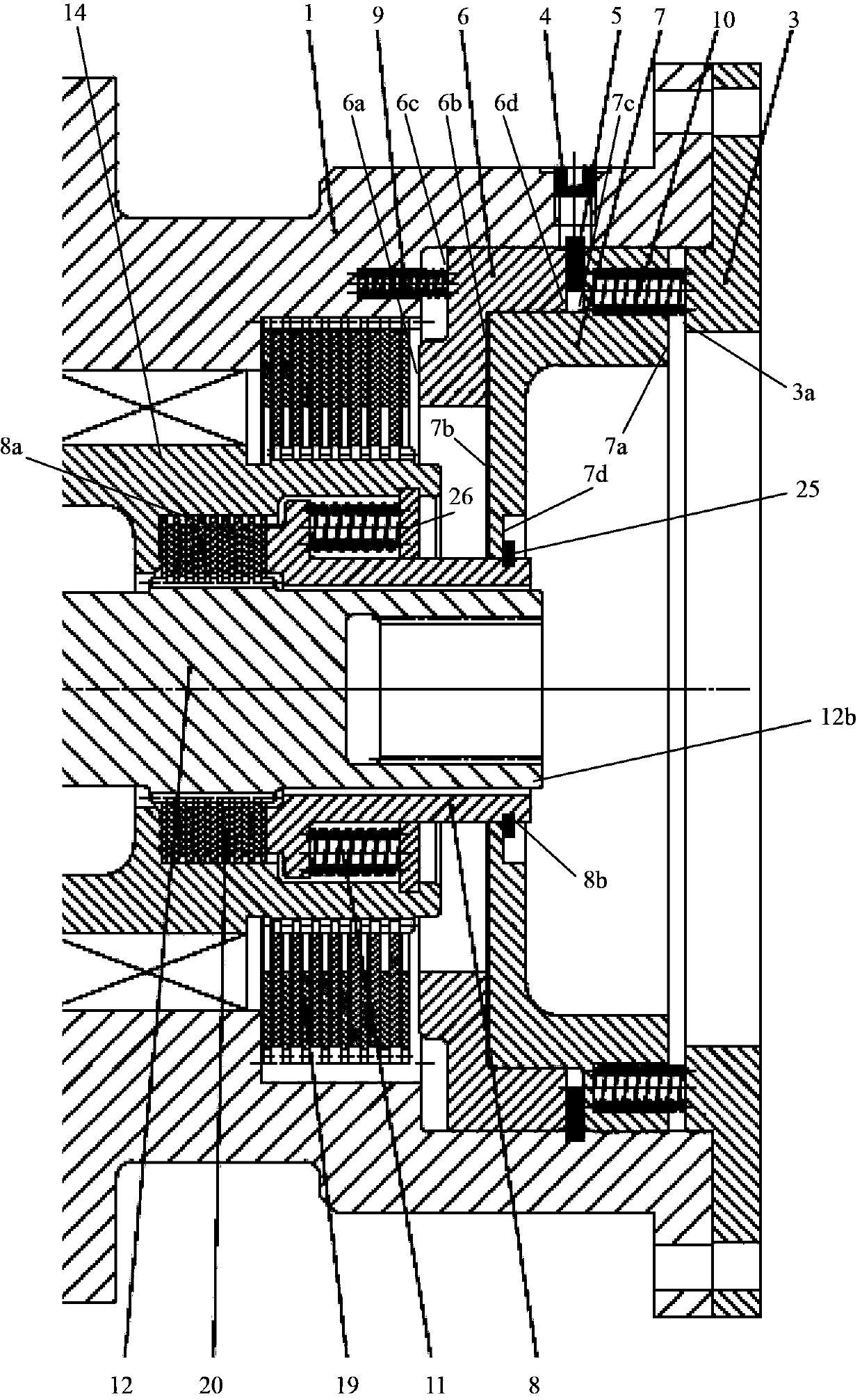 Double speed ratio rotation reducer