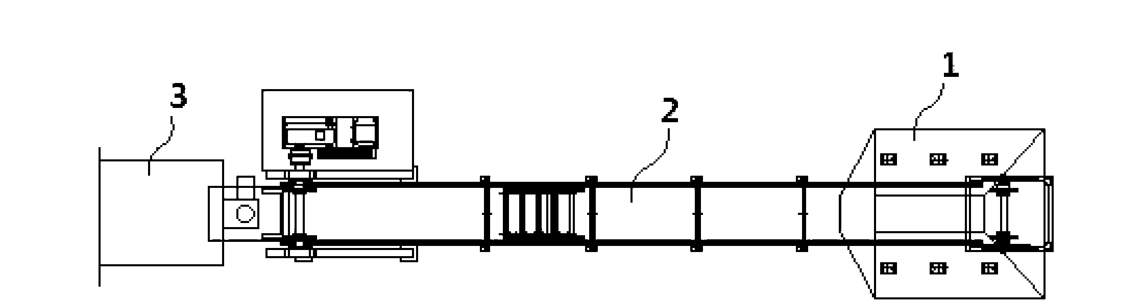 Chain scraper conveyor system for conveying waste purple impure copper