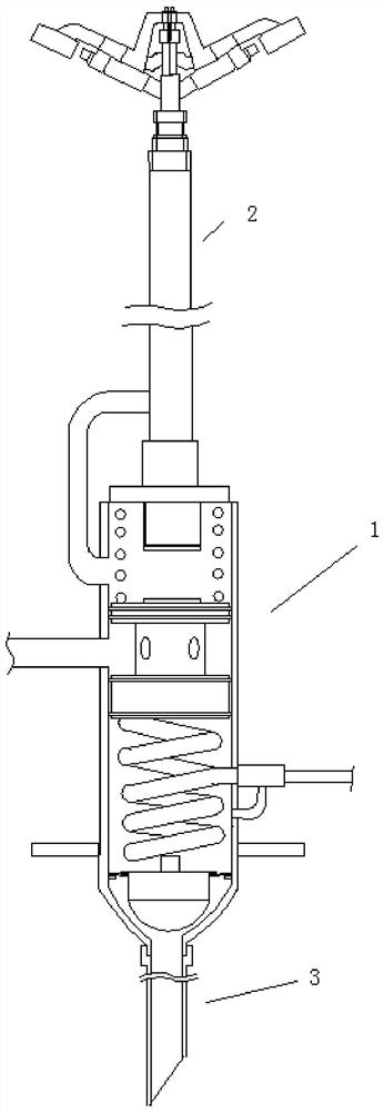 Flow divider for water-saving irrigation and irrigation system thereof