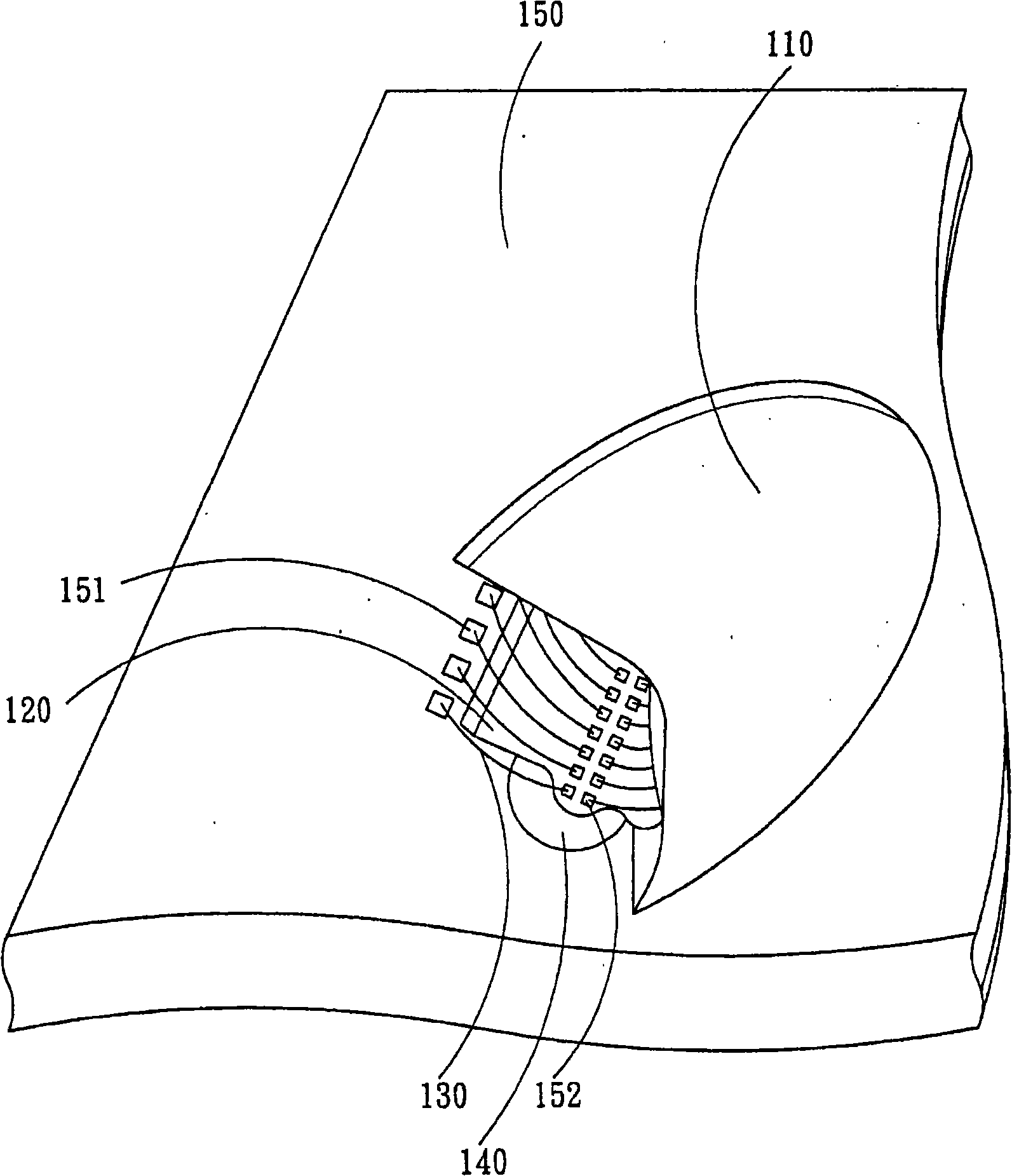 Memory module encapsulation construction and encapsulation method thereof