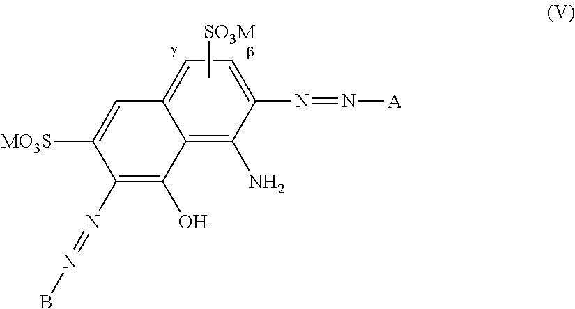 Black disazo dyes, their preparation and use