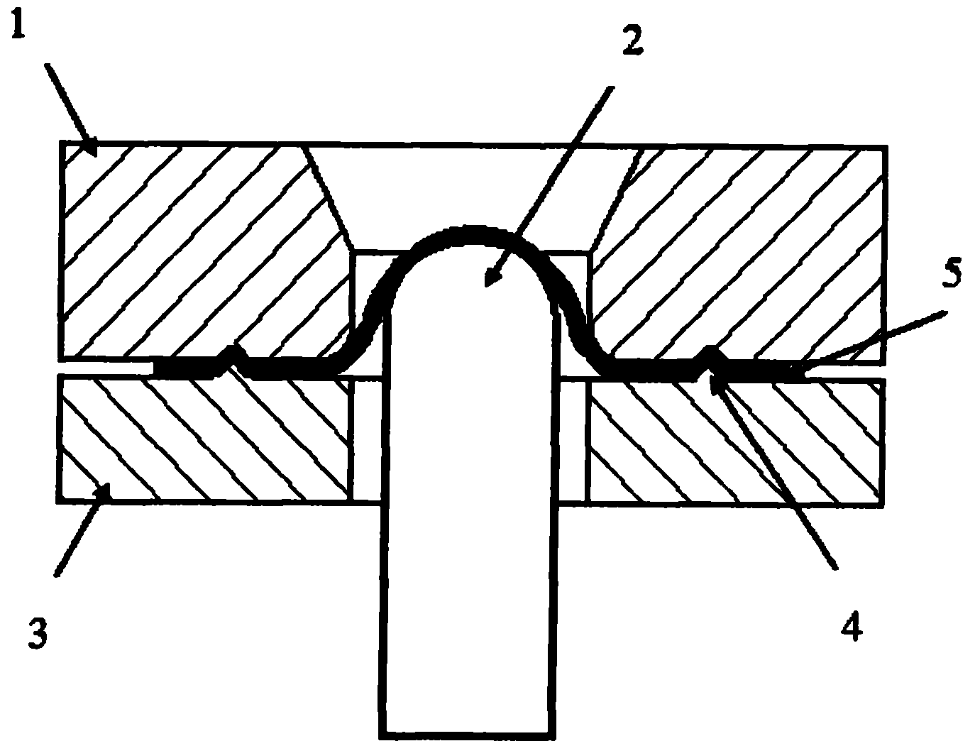 Method for rapidly detecting surface formation defect of thin sheet