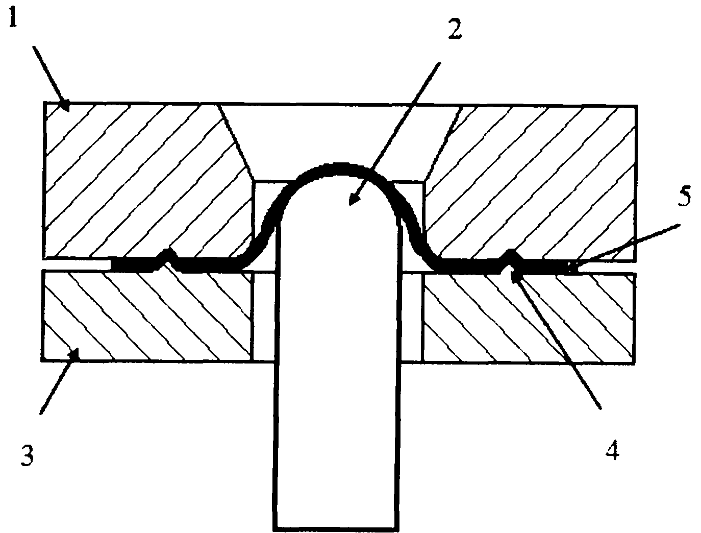 Method for rapidly detecting surface formation defect of thin sheet