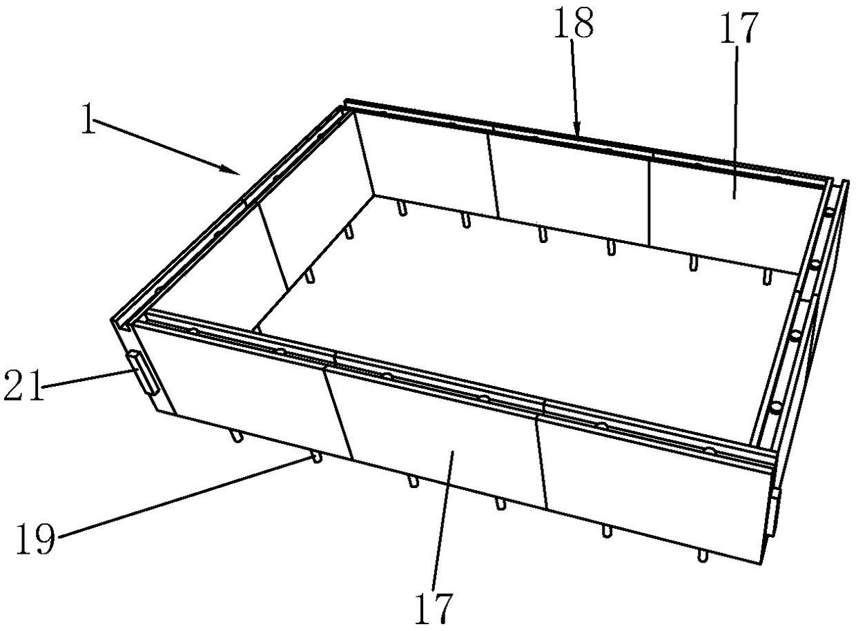 City road rainwater recovery system and method thereof