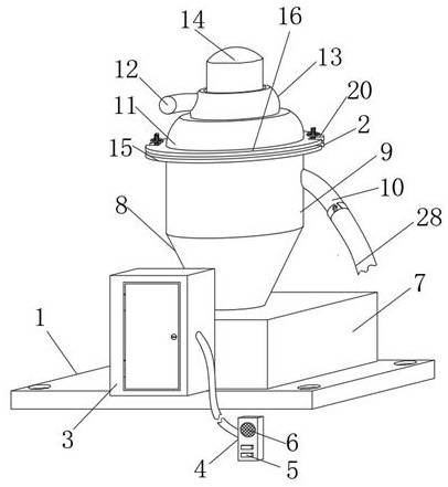 Automatic feeding mechanism for injection molding machine