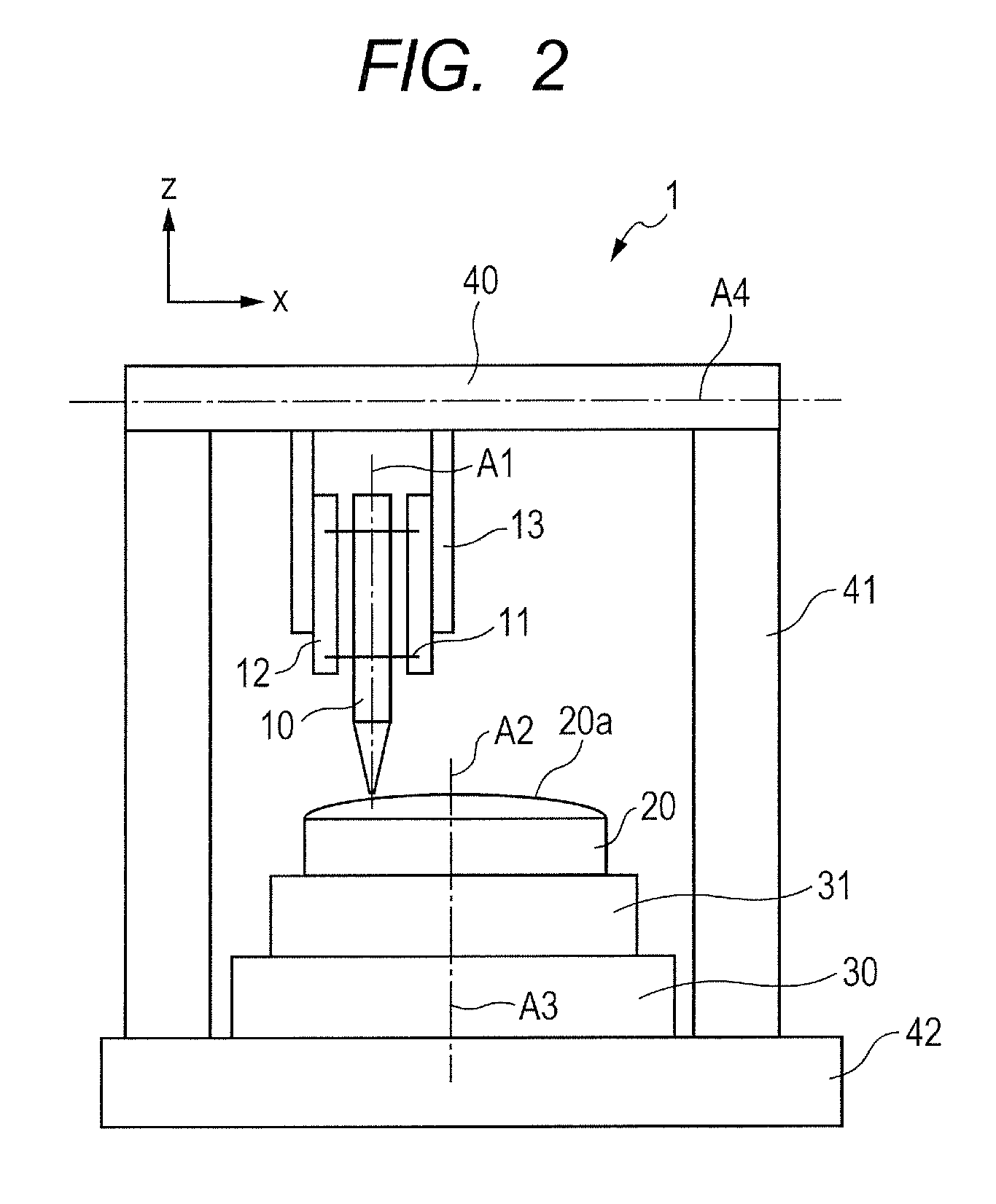 Contour shape measurement method