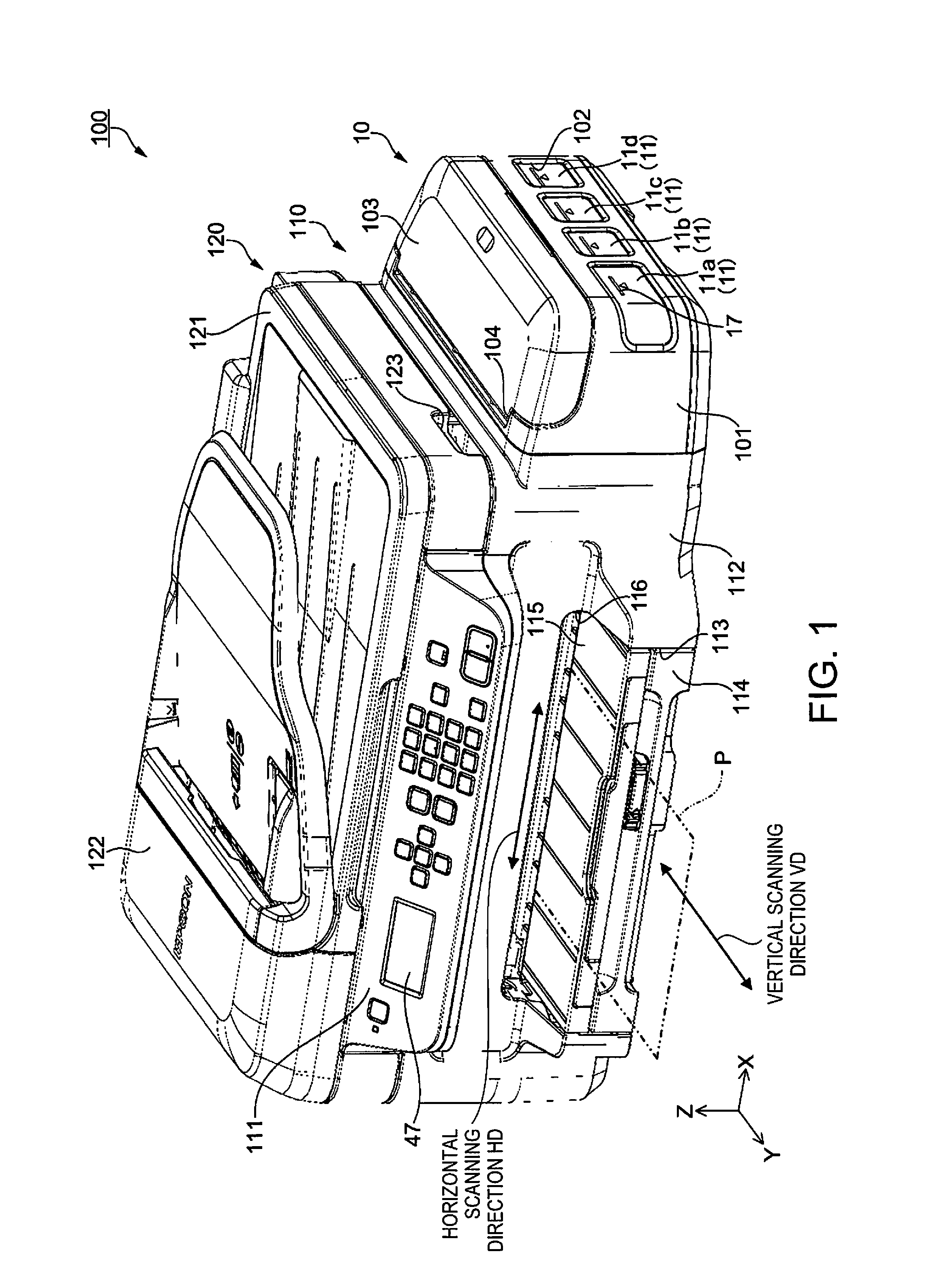 Liquid consumption apparatus