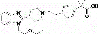 Method for preparing novel crystal form of bilastine