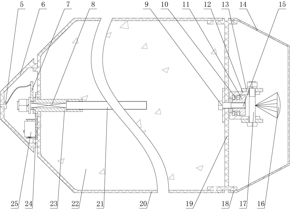 Intelligent forest fire extinguishing aerial bomb integrated loading module