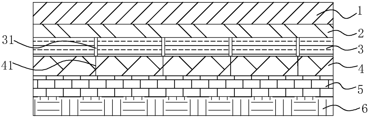 Multi-layer tamper-proof disposable digital anti-counterfeiting label and production method thereof