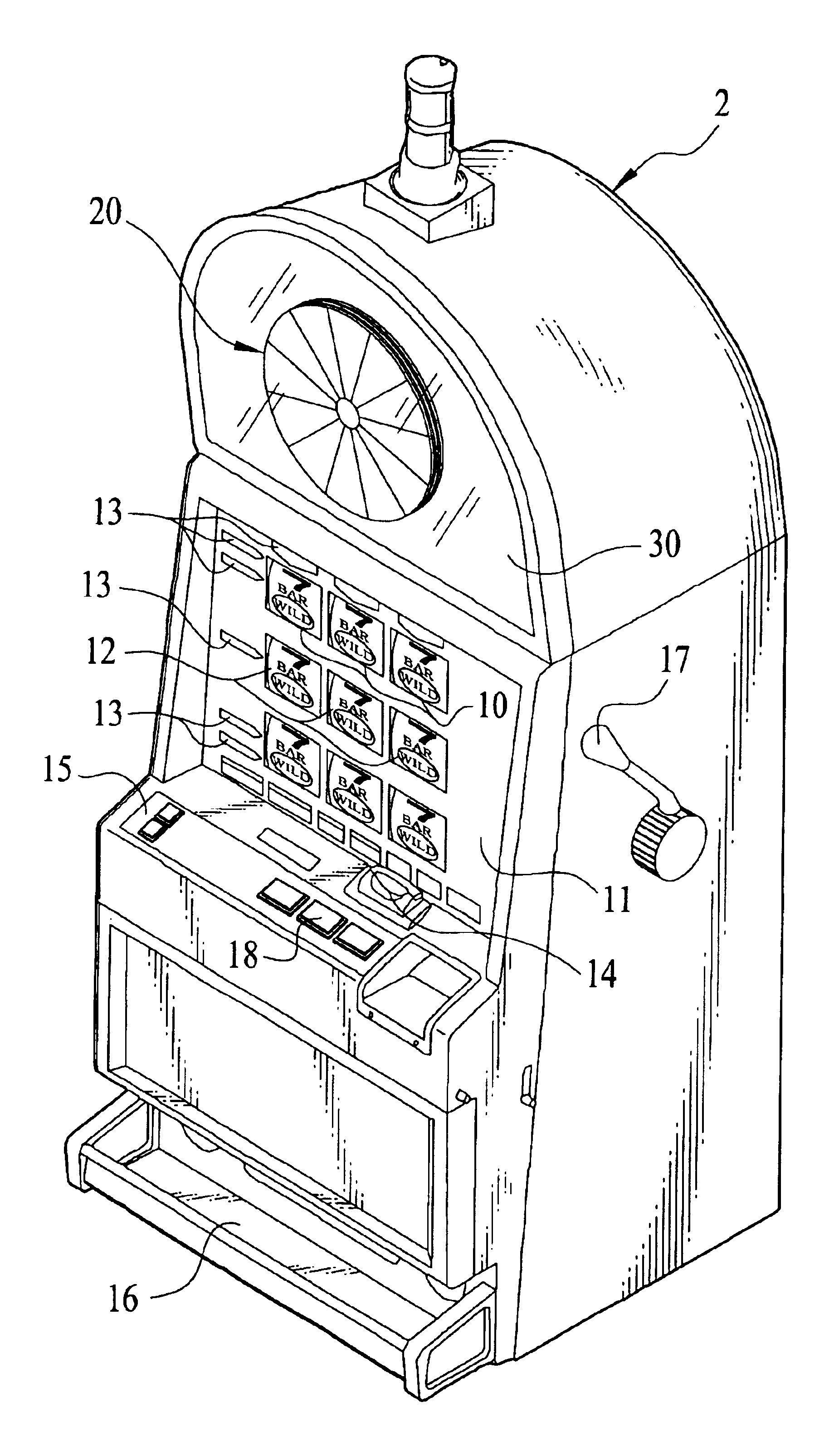 Symbol display device for game machine