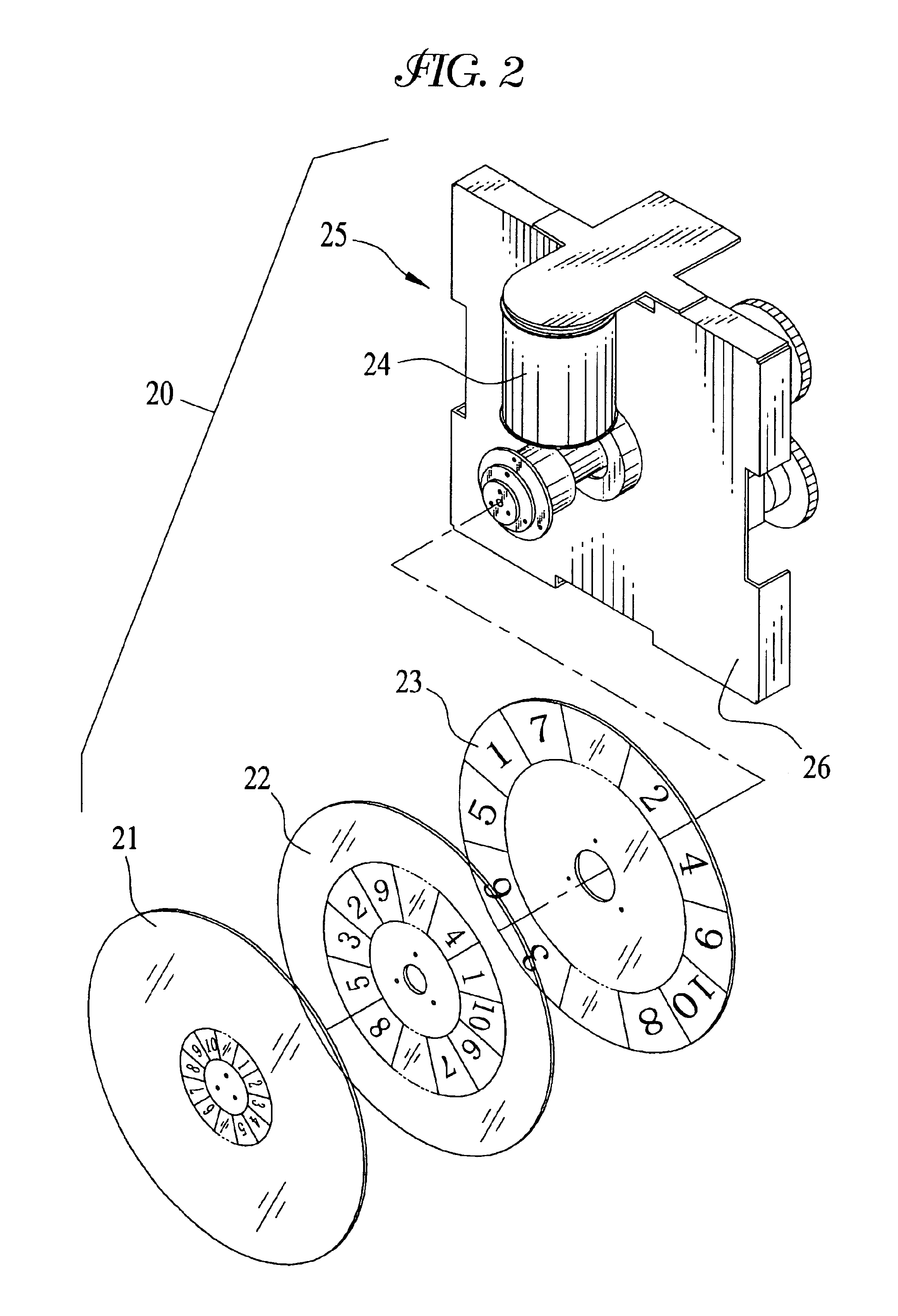 Symbol display device for game machine