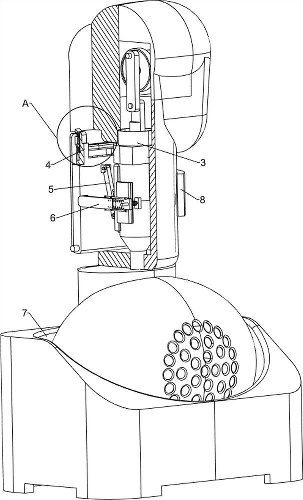 Uniform ointment applying device for dermatology department