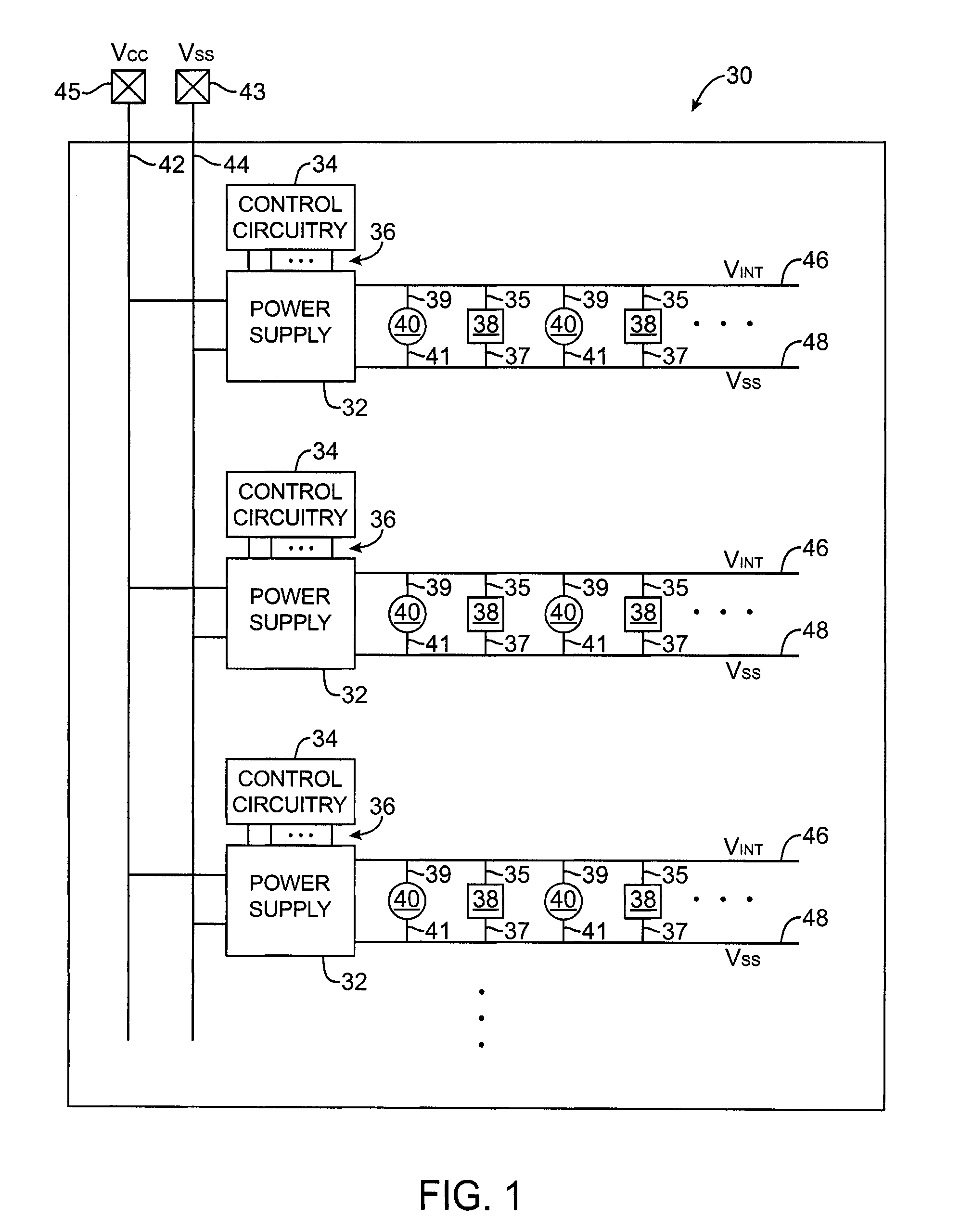 Integrated circuit decoupling capacitors