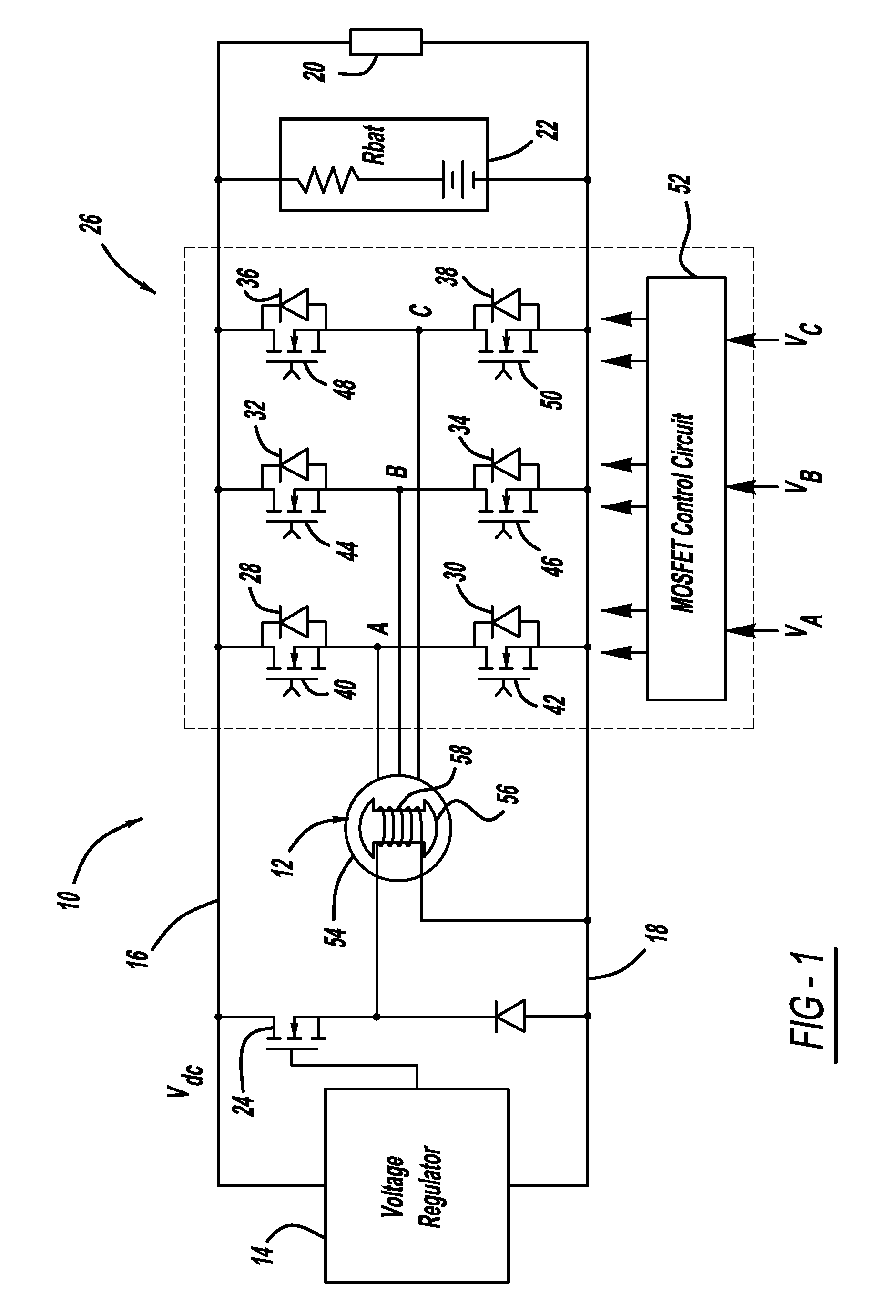 High efficiency generator