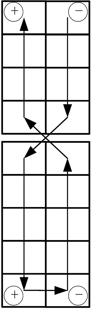 Residual magnetism control expansion satellite solar wing and test verification method thereof