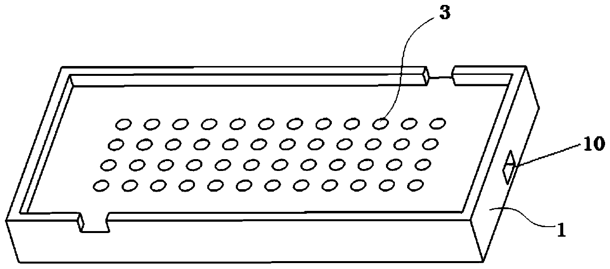 Micro-channel electronic cigarette atomization chip and preparation method thereof