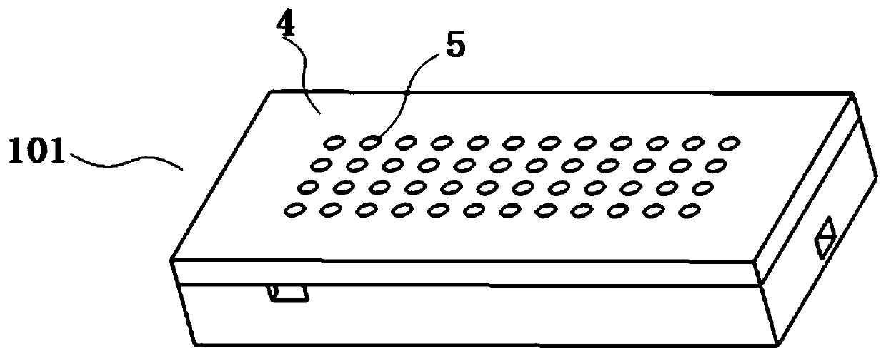 Micro-channel electronic cigarette atomization chip and preparation method thereof