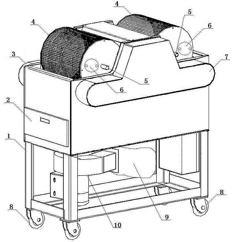 Spawning and spawn collecting device for moth