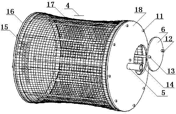 Spawning and spawn collecting device for moth