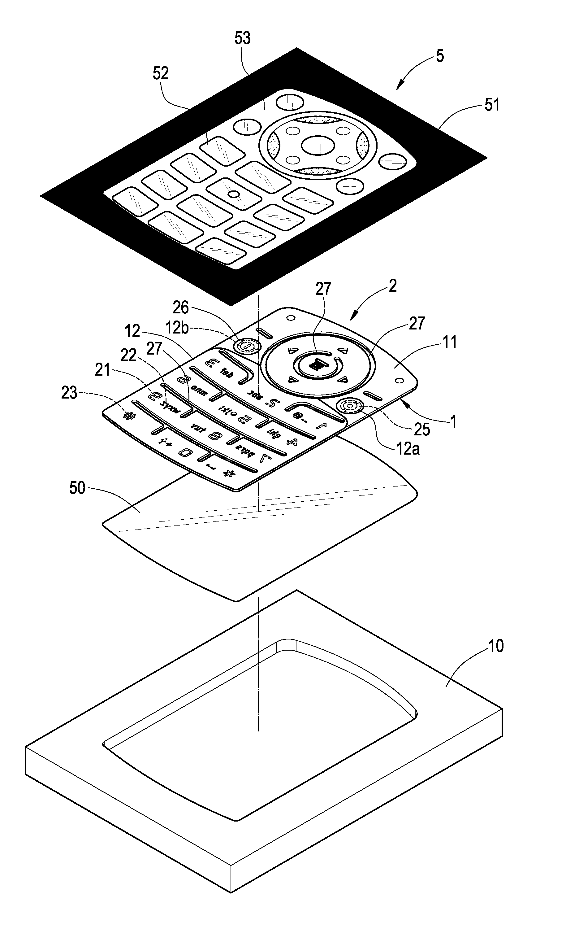 Thin Keypad Assembly